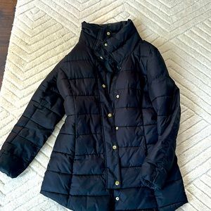 Women’s GAP puffy coat black size M